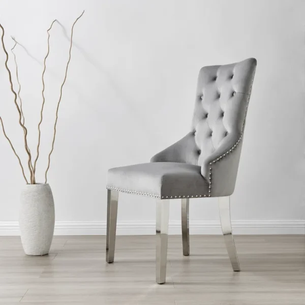 Edward Marble Effect Dining Table Set